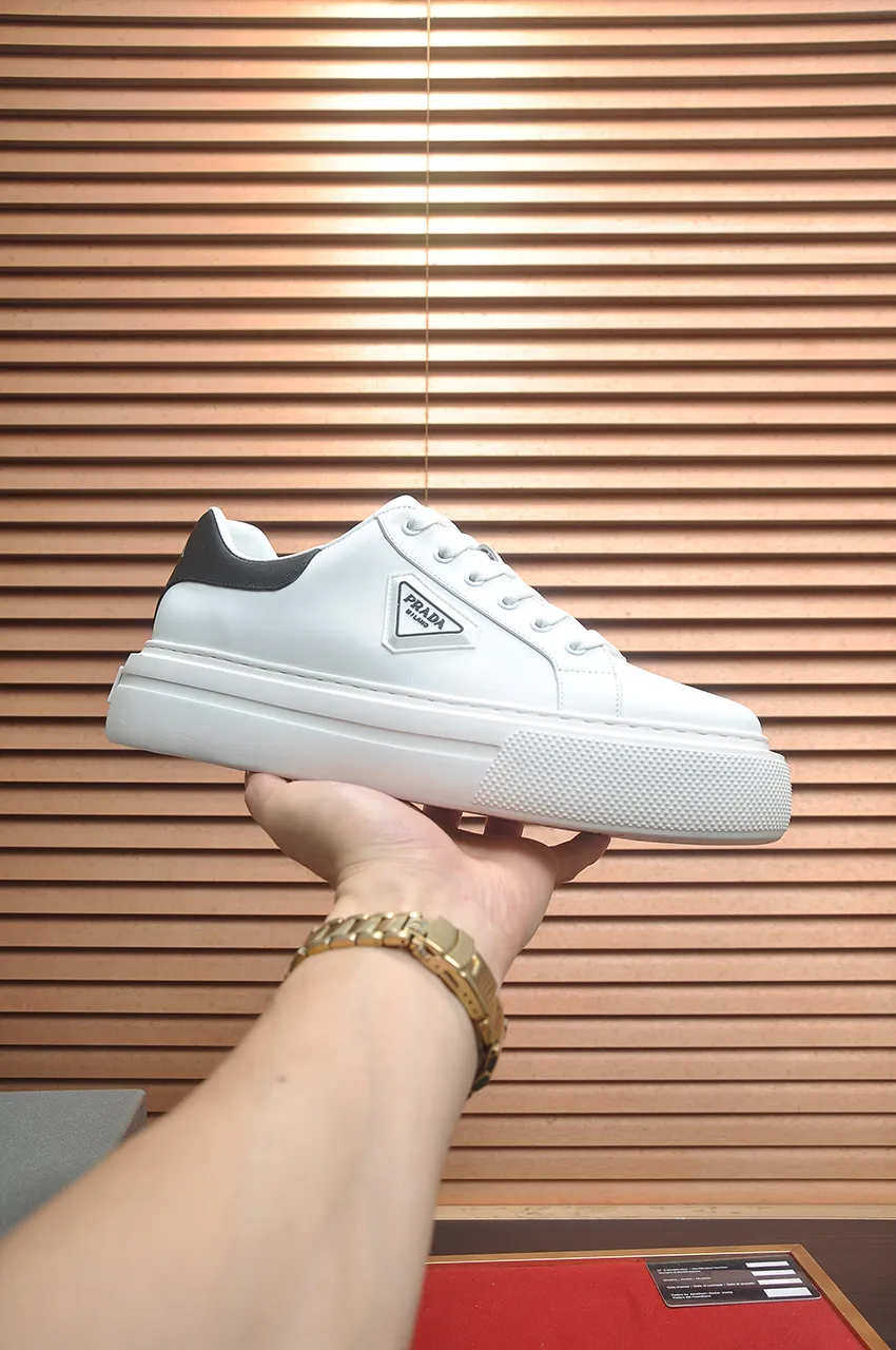 Men's shoes 💰580💶【PRADA】Top original, new season, high quality original goods, top imported calfskin with original imported glue, imported cowhide inside with original cowhide feet, original outsole! Quality guaranteed! Code 38-45 (45 customized)